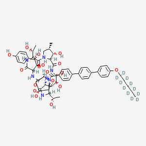 molecular formula C58H73N7O17 B13851209 Anidulafungin-d11 