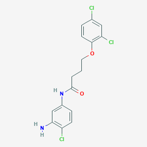 N-(3-Amino-4-chlorophenyl)-4-(2,4-dichlorophenoxy)butanamide