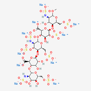 molecular formula C31H43N3Na10O49S8 B13851280 Fondaparinux-13C6 Sodium 