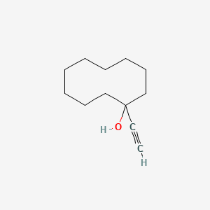 molecular formula C12H20O B13851297 1-Ethynylcyclodecanol 