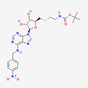 molecular formula C24H31N7O7S B13851298 N-Boc SAENTA 