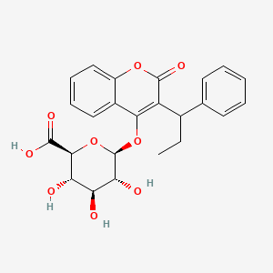 molecular formula C24H24O9 B13851305 Phenprocoumon Glucuronide 
