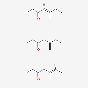 molecular formula C24H42O3 B13851356 3-Methylhepten-5-one (Mixture of Double Bond Isomers) 