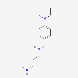N1-[4-(Diethylamino)benzyl]-1,3-propanediamine