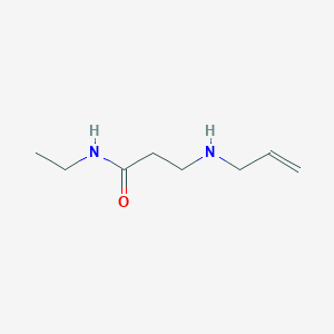 molecular formula C8H16N2O B1385143 3-(Allylamino)-N-ethylpropanamide CAS No. 1040692-10-1