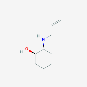 molecular formula C9H17NO B1385145 (1R,2R)-2-(Allylamino)cyclohexanol CAS No. 152857-38-0