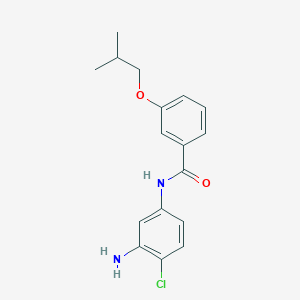 N-(3-Amino-4-chlorophenyl)-3-isobutoxybenzamide