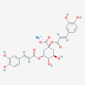 molecular formula C25H23NaO12 B13851495 Cynarin Sodium Salt 