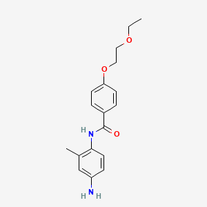 N-(4-Amino-2-methylphenyl)-4-(2-ethoxyethoxy)-benzamide