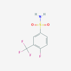 4-Fluoro-3-(trifluoromethyl)benzenesulfonamide