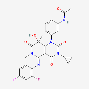 molecular formula C26H23FIN5O5 B13851614 Trametinib Impurity-I 