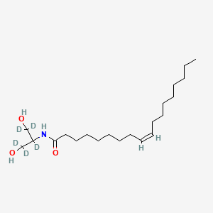 molecular formula C21H41NO3 B13851649 N-Oleoyl-2-amino-1,3-propane-D5-diol 