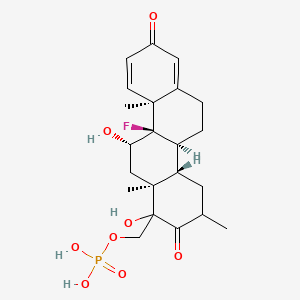 molecular formula C22H30FO8P B13851715 16a-Homo Dexamethasone Phosphate 