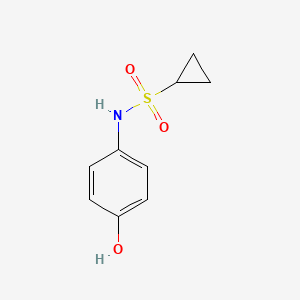 molecular formula C9H11NO3S B13851745 N-(4-hydroxyphenyl)cyclopropanesulfonamide 