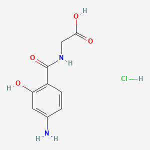 molecular formula C9H11ClN2O4 B13851772 N-Desmethyl Imatinib Dimesylate 