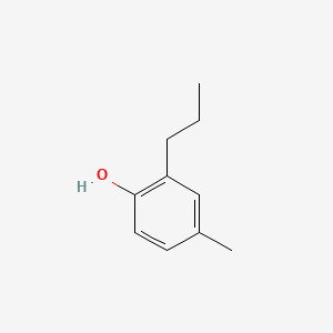 molecular formula C10H14O B13851895 4-Methyl-2-propylphenol CAS No. 4074-46-8