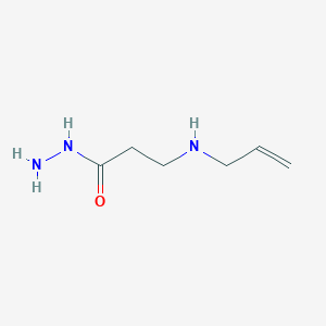 molecular formula C6H13N3O B1385202 3-(Allylamino)propanohydrazide CAS No. 1040689-59-5