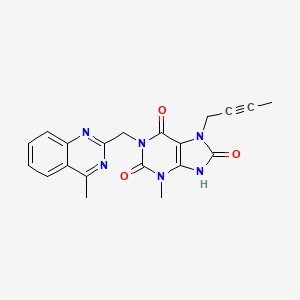 molecular formula C20H18N6O3 B13852037 Linagliptin Emp Impurity D 
