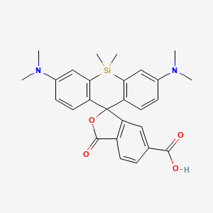 molecular formula C27H28N2O4Si B13852065 Sir-6-cooh 