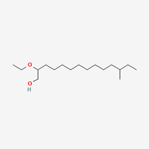 molecular formula C17H36O2 B13852090 2-Ethoxy-12-methyltetradecan-1-ol 