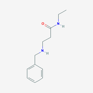 3-(Benzylamino)-N-ethylpropanamide