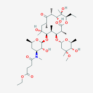 molecular formula C42H73NO16 B13852206 N-Demethyl-N-(ethylsuccinyl) erythromycin 