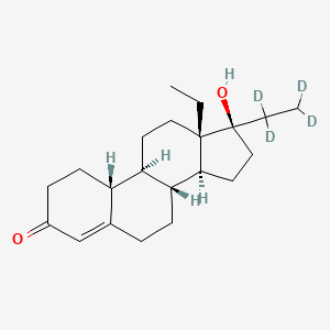 molecular formula C21H32O2 B13852214 Norbolethone-d4 