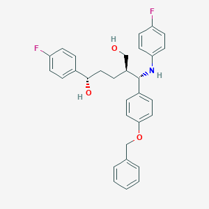 molecular formula C31H31F2NO3 B13852278 4'-O-Benzyloxy Ezetimibe Diol Impurity 