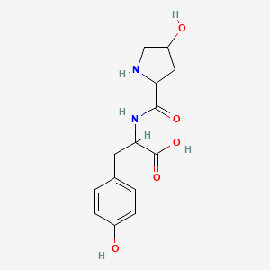 molecular formula C14H18N2O5 B13852282 Hydroxyprolyl-Tyrosine 