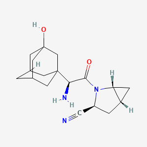 molecular formula C18H25N3O2 B13852375 (2S,2S',trans)-Saxagliptin 