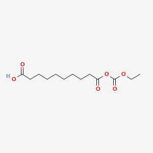 molecular formula C13H22O6 B13852598 10-((Ethoxycarbonyl)oxy)-10-oxodecanoic Acid 