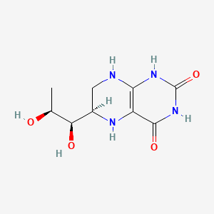 molecular formula C9H14N4O4 B13852678 (6R)-5,6,7,8-Tetrahydro-L-biolumazine 