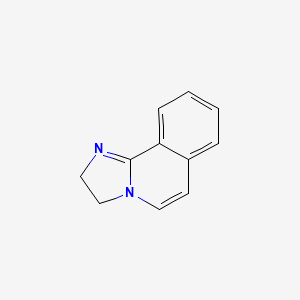 molecular formula C11H10N2 B13852805 2,3-Dihydroimidazo[2,1-a]isoquinoline 