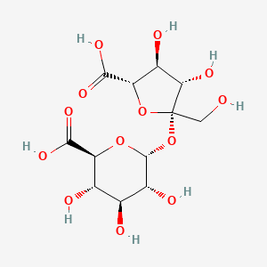 molecular formula C12H18O13 B13852827 Sucrose 6,6'Dicarboxylic Acid 