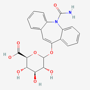 molecular formula C21H20N2O8 B13852883 Oxcarbazepine D-Glucuronide 