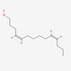 molecular formula C14H26O B13852998 (4Z,10Z)-Tetradecadien-1-ol 