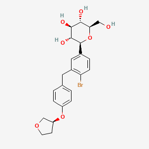 molecular formula C23H27BrO7 B13853013 Bromo Empagliflozin 