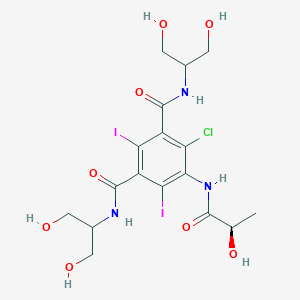 molecular formula C17H22ClI2N3O8 B13853113 4-Desiodo 4-chloroiopmamidol 