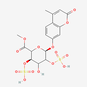 molecular formula C17H18O15S2 B13853239 3-Ethyl-benzhydrol 