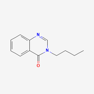 molecular formula C12H14N2O B13853260 4(3H)-Quinazolinone, 3-butyl- CAS No. 16417-02-0