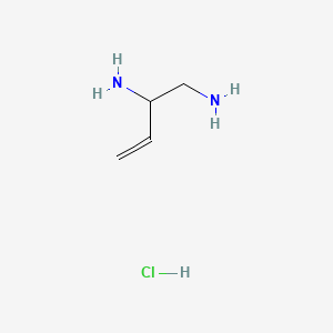 molecular formula C4H11ClN2 B13853394 3,4-Diamino-1-butene Hydrochloride 