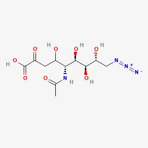 molecular formula C11H18N4O8 B13853486 N-Acetyl-9-azido-9-deoxyneuraminic Acid 