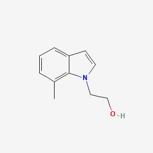 molecular formula C11H13NO B13853527 2-(7-Methyl-indol-1-yl)ethanol 