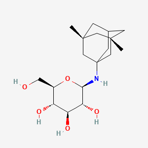 molecular formula C18H31NO5 B13853669 Memantine-Glucose Adduct 