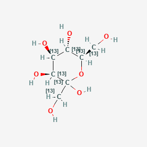 molecular formula C7H14O7 B13853695 D-Mannoheptulose-13C7 