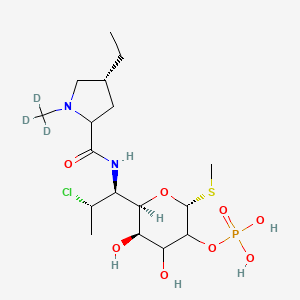 molecular formula C17H32ClN2O8PS B13853701 Clindamycin B-d3 2-Phosphate 