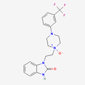 molecular formula C20H21F3N4O2 B13853761 Flibanserin N-Oxide 