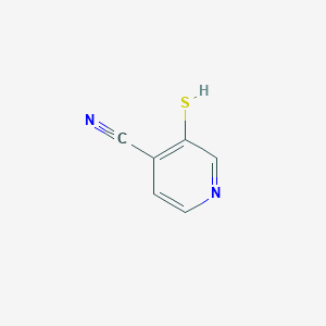 molecular formula C6H4N2S B138538 3-Mercaptoisonicotinonitrile CAS No. 147055-80-9