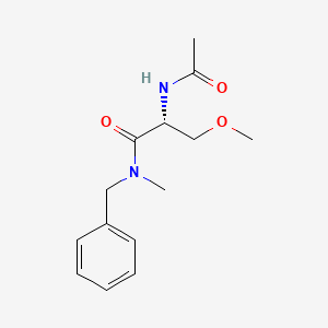 molecular formula C14H20N2O3 B13853823 (R)-2-Acetamido-N-benzyl-3-methoxy-N-methylpropanamide 