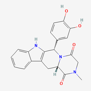 molecular formula C21H19N3O4 B13853907 Desmethylene ent-Tadalafil 